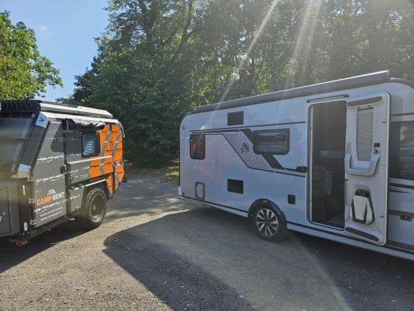 The difference between a classic and an off-road trailer.